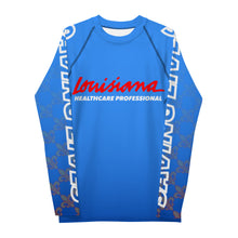 Load image into Gallery viewer, Louisiana “University Blue” Rash Guard