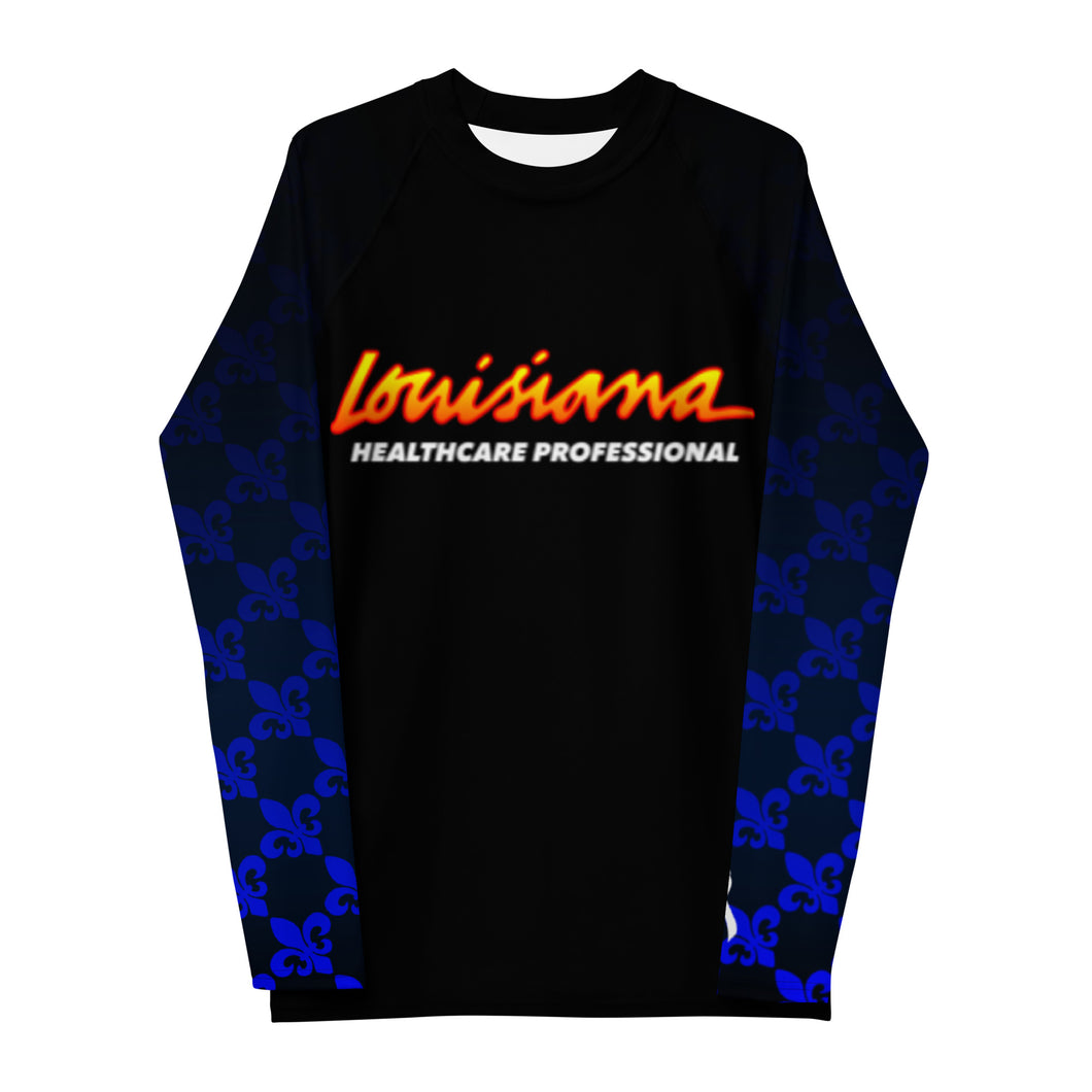 Louisiana “Black” Rash Guard